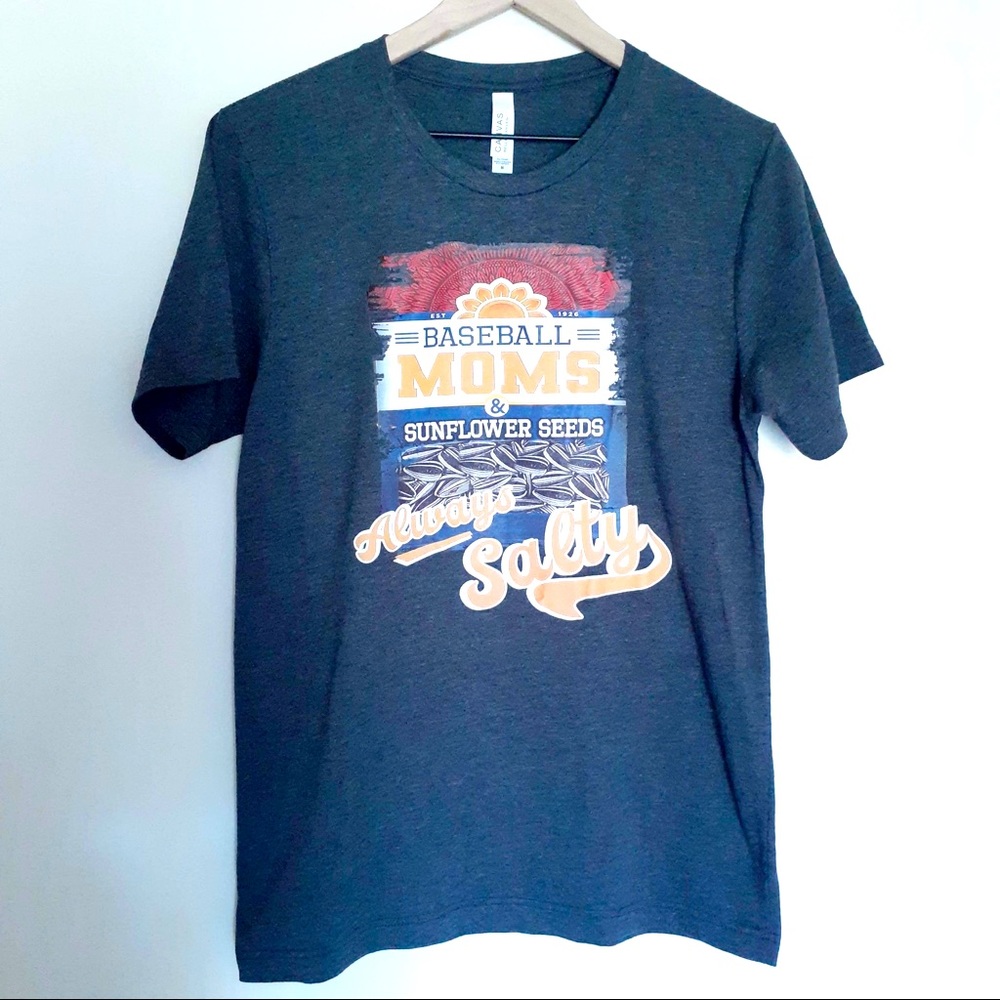 Bella Canvas baseball mom’s graphic tee